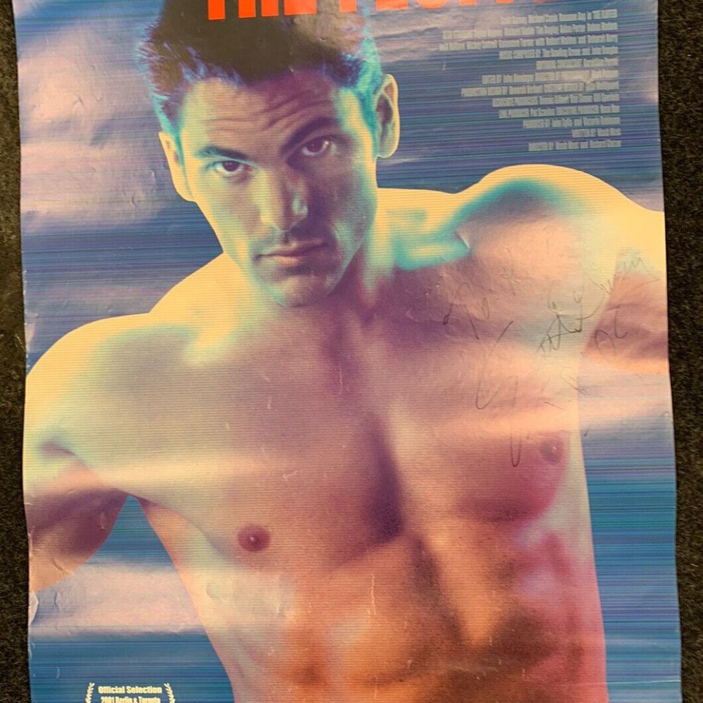 THE FLUFFER Movie Theater Poster 2001 Original SS 27x40 Autograph Signed! GAY